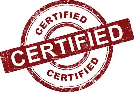 Certified